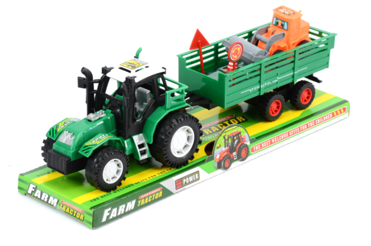 Tractor cu Mașina de Asfalt, 35cm