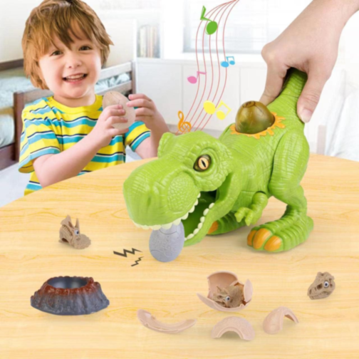 Dinozaur Interactiv cu Oul Magic - T-Rex Distractiv