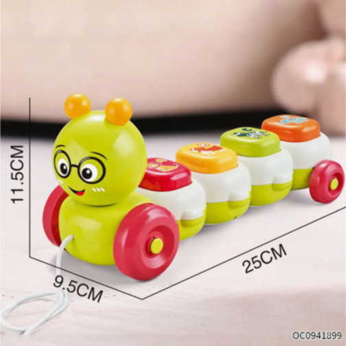 Omiduța Interactivă – Jucărie Educativă de Tras pentru Copii 