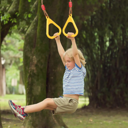 Inele Gimnastice pentru Copii – Distracție și Exerciții în Siguranță (culoare aleatorie)