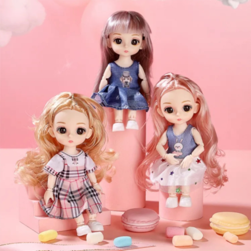 Set 3 Păpuși Dreamy Bay – Modele Fashion Aleatorii