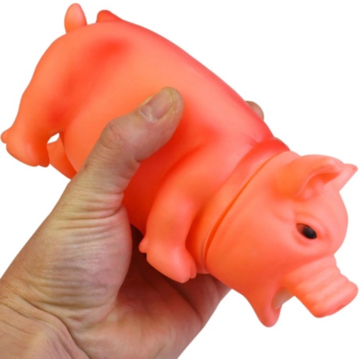 Purceluș antistres cu sunet amuzant (culoare aleatorie)