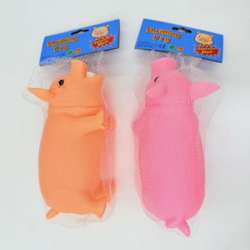 Purceluș antistres cu sunet amuzant (culoare aleatorie)