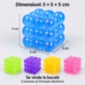 Cub squishy antistres cu biluțe moi și elastice