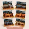 Set 2 Animale Sălbatice pentru Copii Modele Aleatorii