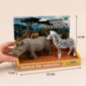 Set 2 Animale Sălbatice pentru Copii Modele Aleatorii