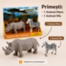 Set 2 Animale Sălbatice pentru Copii Modele Aleatorii
