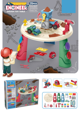 Masă pentru Activități cu Plastilină și Accesorii