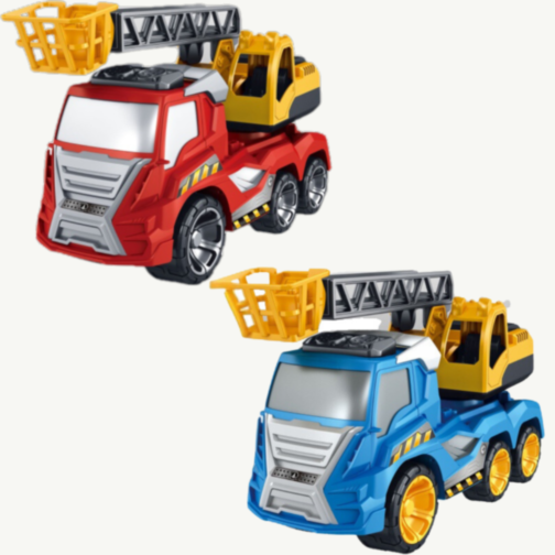 Camion Interactiv cu Macara și Platformă Mobilă (culoare aleatorie)