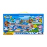 Set Parcare Etajată și Stație Peco  Robocar Poli  cu 4 Mașinuțe
