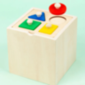 Cub Montessori Lemn 8 în 1 cu Legume și Pescuit