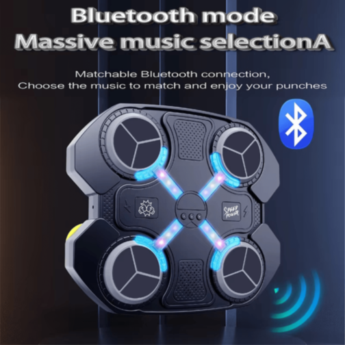 Panou Interactiv de Box cu Lumină și Muzică Panou Interactiv de Box cu Lumină și Muzică