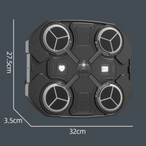 Panou Interactiv de Box cu Lumină și Muzică Panou Interactiv de Box cu Lumină și Muzică