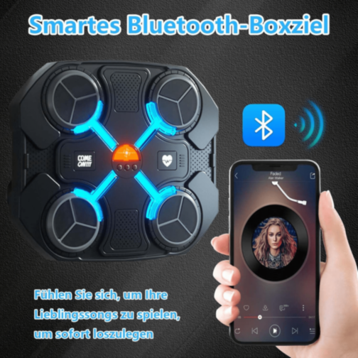 Panou Interactiv de Box cu Lumină și Muzică Panou Interactiv de Box cu Lumină și Muzică