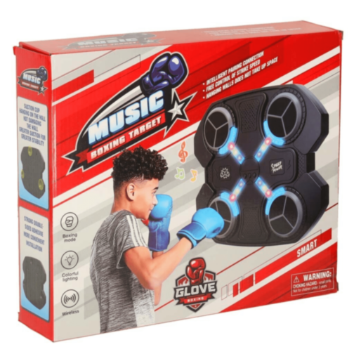 Panou Interactiv de Box cu Lumină și Muzică Panou Interactiv de Box cu Lumină și Muzică