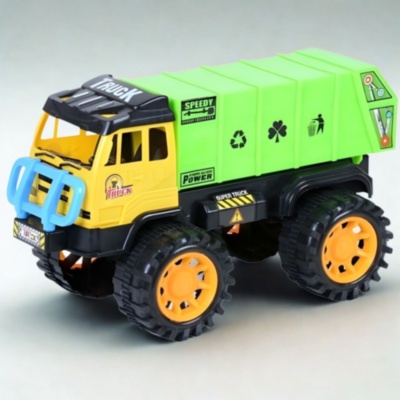 Camion de gunoi pentru copii, jucărie reciclare | image
