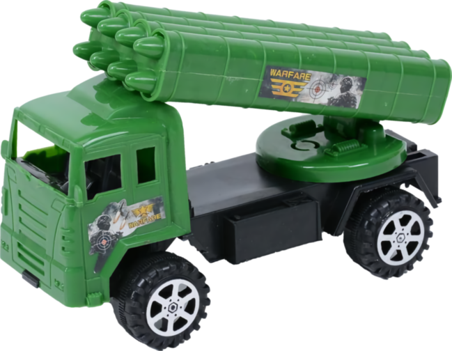 Camion Militar cu Lansator de Rachete, 21cm