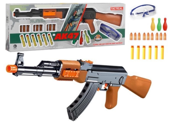 Mitraliera AK-47 cu 2 Tipuri de Proiectile, 66cm