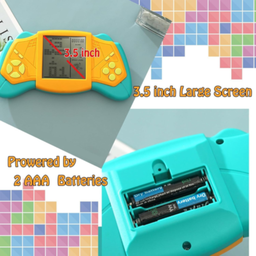 Consolă de jocuri portabilă Brick Game cu 26 de jocuri (culoare aleatorie)