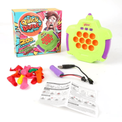 Quick Burst Joc Interactiv cu Balon și Lumini