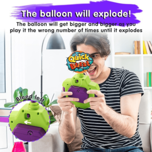 Quick Burst Joc Interactiv cu Balon și Lumini