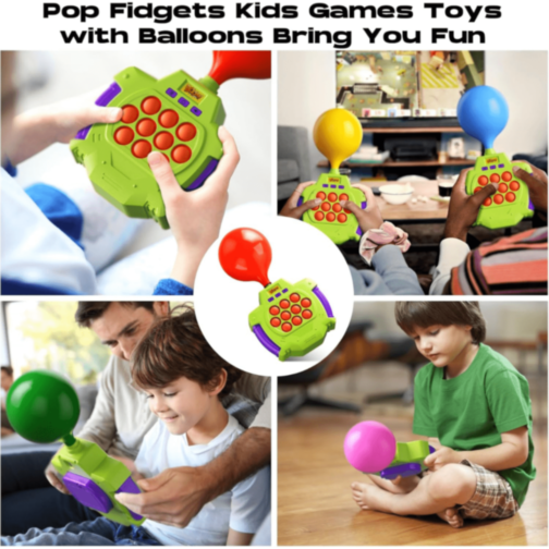 Quick Burst Joc Interactiv cu Balon și Lumini
