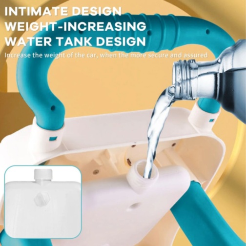 Premergător multifuncțional 6 în 1 pentru primii pași (turcoaz)