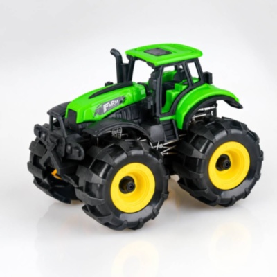 Tractor Monster Truck cu Inerție și Roți Uriașe | image