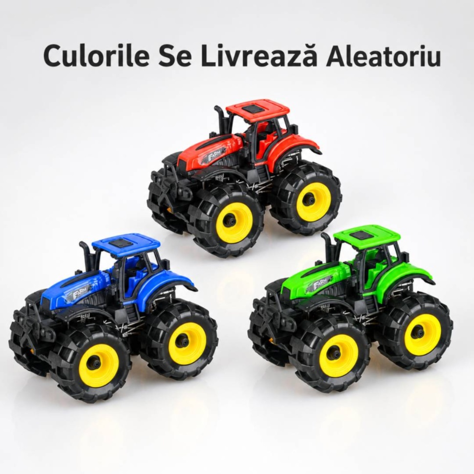 Culorile tractorului se livrează aleatoriu în funcție de stoc