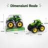 Tractor Monster Truck cu Inerție și Roți Uriașe