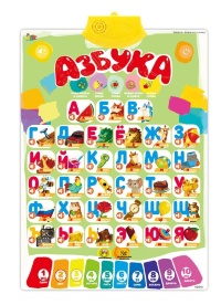 Alfabet de Perete Interactiv cu Sunete, limba rusă 