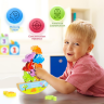 Set educativ de stivuire și echilibrare cu dinozauri
