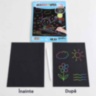 Set creativ Scratch Paper cu 10 foi curcubeu