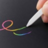 Set creativ Scratch Paper cu 10 foi curcubeu