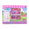 Сasa Barbie cu Coridor, Camera de Oaspeți și Dormitor, 107 piese