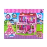 Сasa Barbie cu Coridor, Camera de Oaspeți și Dormitor, 107 piese