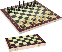 Joc de Șah din Lemn, 24cm