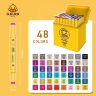 Set 48 Markere Profesionale cu Două Capete – G.Duck