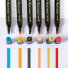 Set de 60 Markere Colorate Dublu Vârf cu Husă Practică
