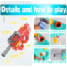 Pistol Electric cu Apă P90, Reîncărcabil USB, Jet Puternic (culoare aleatorie)