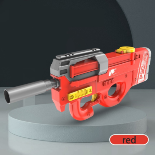 Pistol Electric cu Apă P90, Reîncărcabil USB, Jet Puternic (culoare aleatorie)