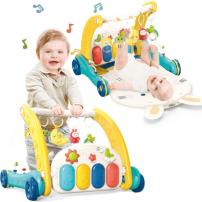 Premergător și Centru de Activități Pian 2 în 1 pentru Bebeluși  | image