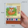 Carte de pictat cu acuarele și pensulă, 20 desene