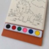 Carte de pictat cu acuarele și pensulă, 20 desene