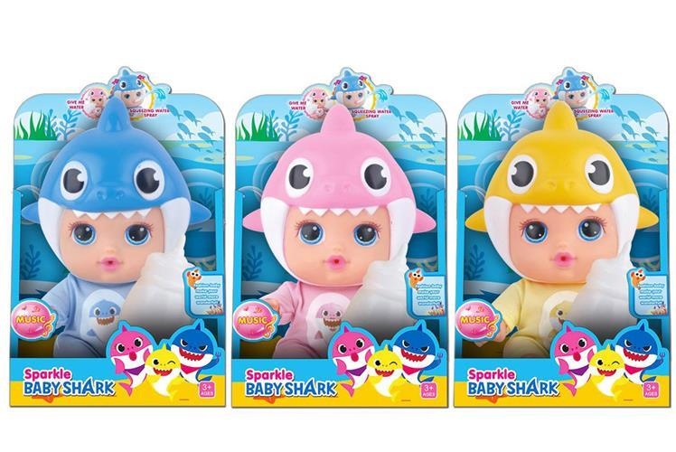 Păpușa Baby Shark cu Melodia "Baby Shark, Doo Doo Doo..."