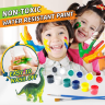 Set creativ cu 8 dinozauri de pictat