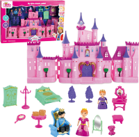 Castel Medieval cu Figurine, Mobilă și Accesorii, sunete și lumini