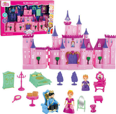 Castel Medieval cu Figurine, Mobilă și Accesorii, sunete și lumini | image