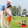 Set Golf Mini pentru Copii, 15 Bile, 3 Tipuri de Crose