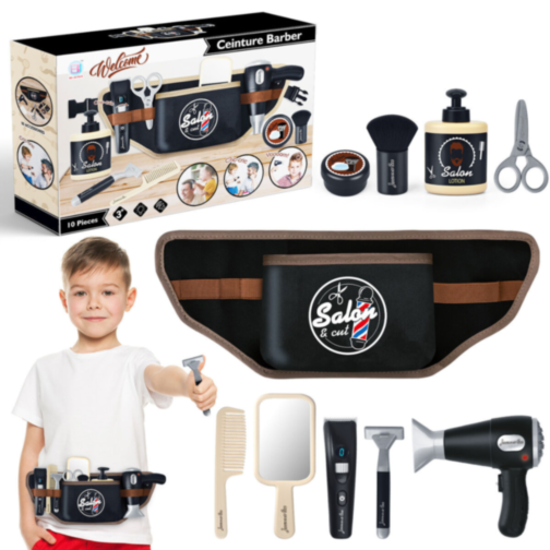 Set Coafor Profesional pentru Copii – 10 Accesorii